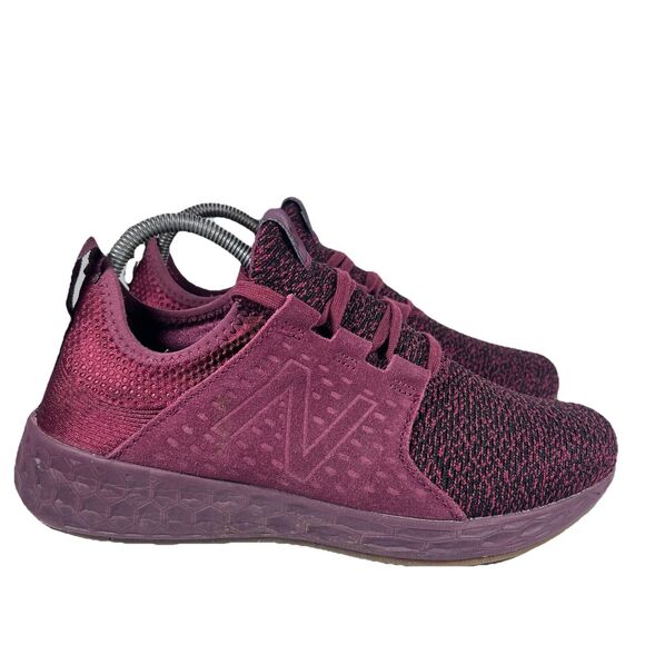 New Balance Shoes - New Balance Fresh Foam Cruz 1 Red Athletic Running Shoes Sneakers Women's 9
